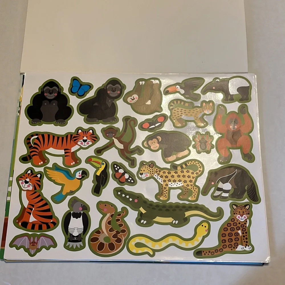 Reusable Sticker Pad: Habitats